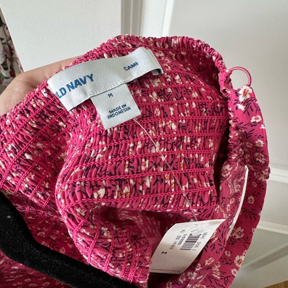 Old Navy cami dress in pink ditsy floral - Picture 4 of 4